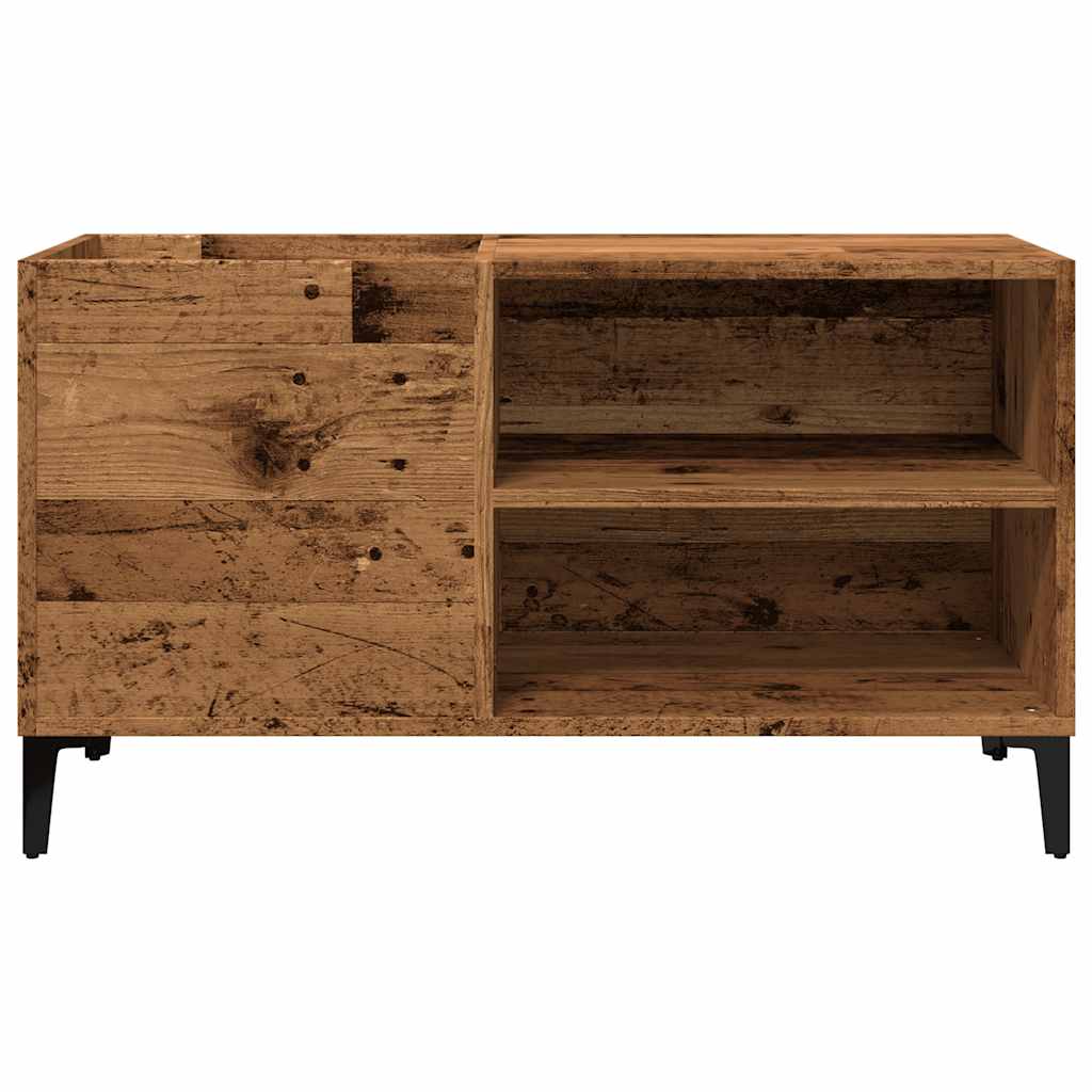 vidaXL Δισκοθήκη Παλιό Ξύλο 84,5 x 38 x 48 εκ. από Επεξεργασμένο Ξύλο