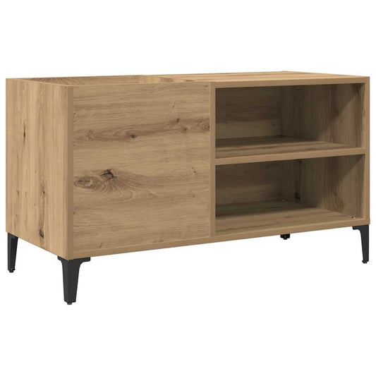 ντουλάπι δίσκων vidaXL Δρυς τεχνίτης 84,5x38x48 cm Κατασκευασμένο ξύλο