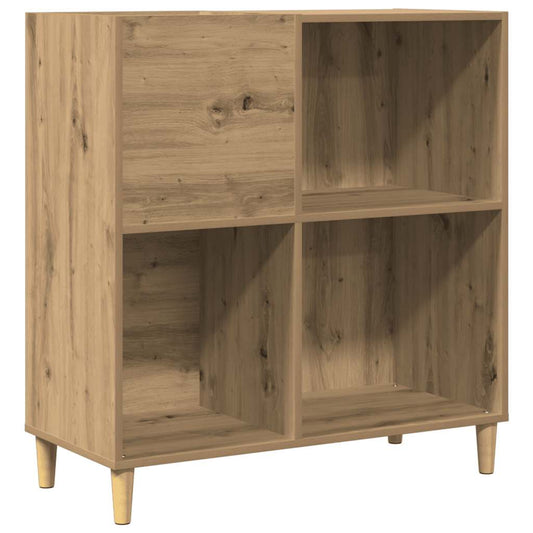 vidaXL Δισκοθήκη τεχνίτης Δρυς 84,5 x 38 x 89εκ από Επεξεργασμένο Ξύλο