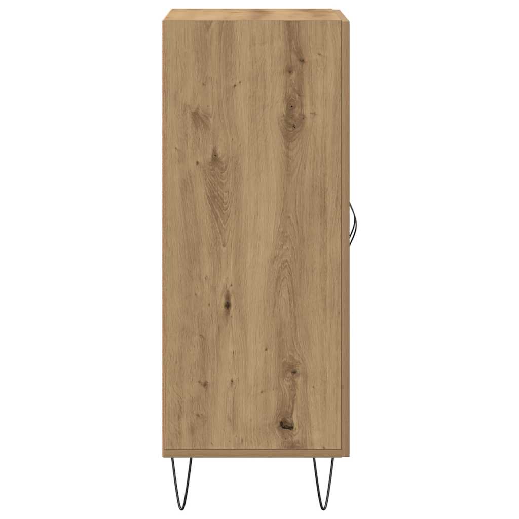 vidaXL Ντουλάπι τεχνίτης Δρυς 69,5 x 34 x 90 εκ. Επεξεργασμένο Ξύλο