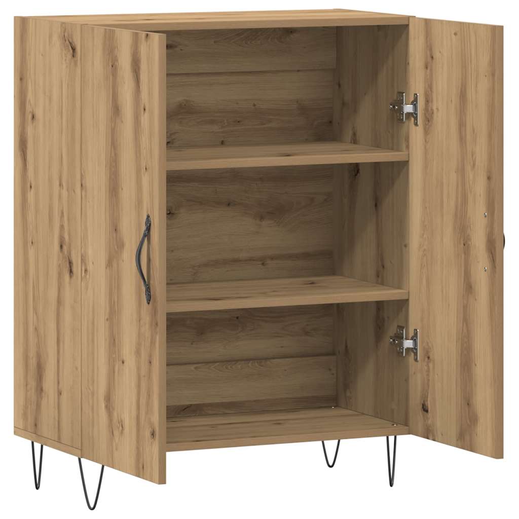 vidaXL Ντουλάπι τεχνίτης Δρυς 69,5 x 34 x 90 εκ. Επεξεργασμένο Ξύλο