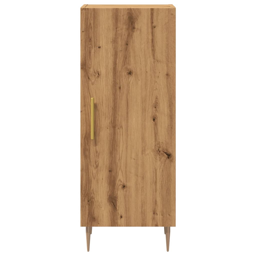 vidaXL Ντουλάπι Αρτισιανή Δρυς 34,5 x 34 x 90 εκ. Επεξεργασμένο Ξύλο