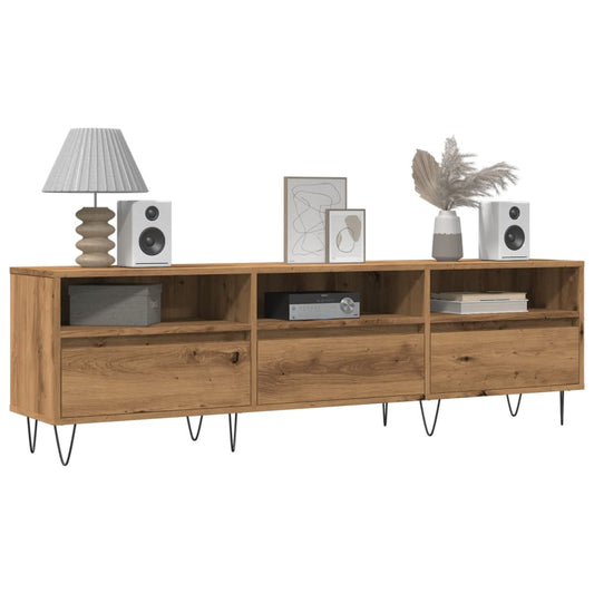vidaXL Έπιπλο Τηλεόρασης Παλιό Ξύλο 150x30x44,5 εκ. Επεξεργασμένο Ξύλο