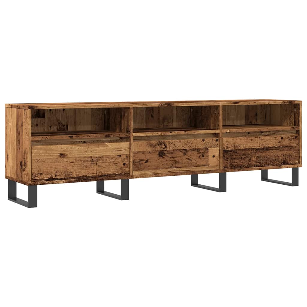 vidaXL Έπιπλο Τηλεόρασης Παλιό Ξύλο 150x30x44,5 εκ. Επεξεργασμένο Ξύλο