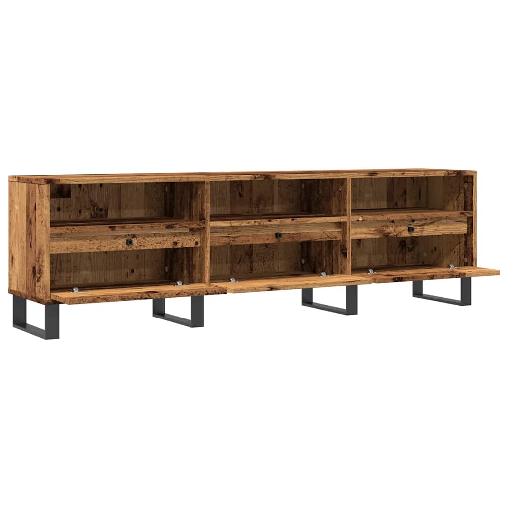 vidaXL Έπιπλο Τηλεόρασης Παλιό Ξύλο 150x30x44,5 εκ. Επεξεργασμένο Ξύλο