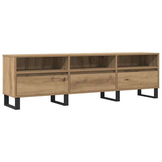 vidaXL Έπιπλο Τηλεόρασης τεχνίτης Δρυς 150x30x44,5 εκ.