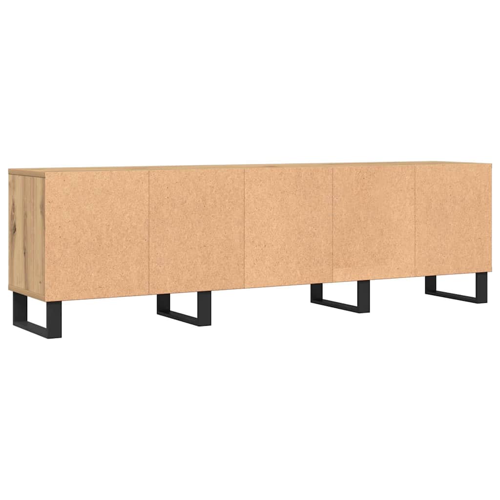 vidaXL Έπιπλο Τηλεόρασης τεχνίτης Δρυς 150x30x44,5 εκ.