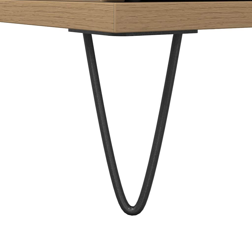 vidaXL Ντουλάπι μπάνιου Δρυς τεχνίτης 30x30x190 cm Κατασκευασμένο ξύλο