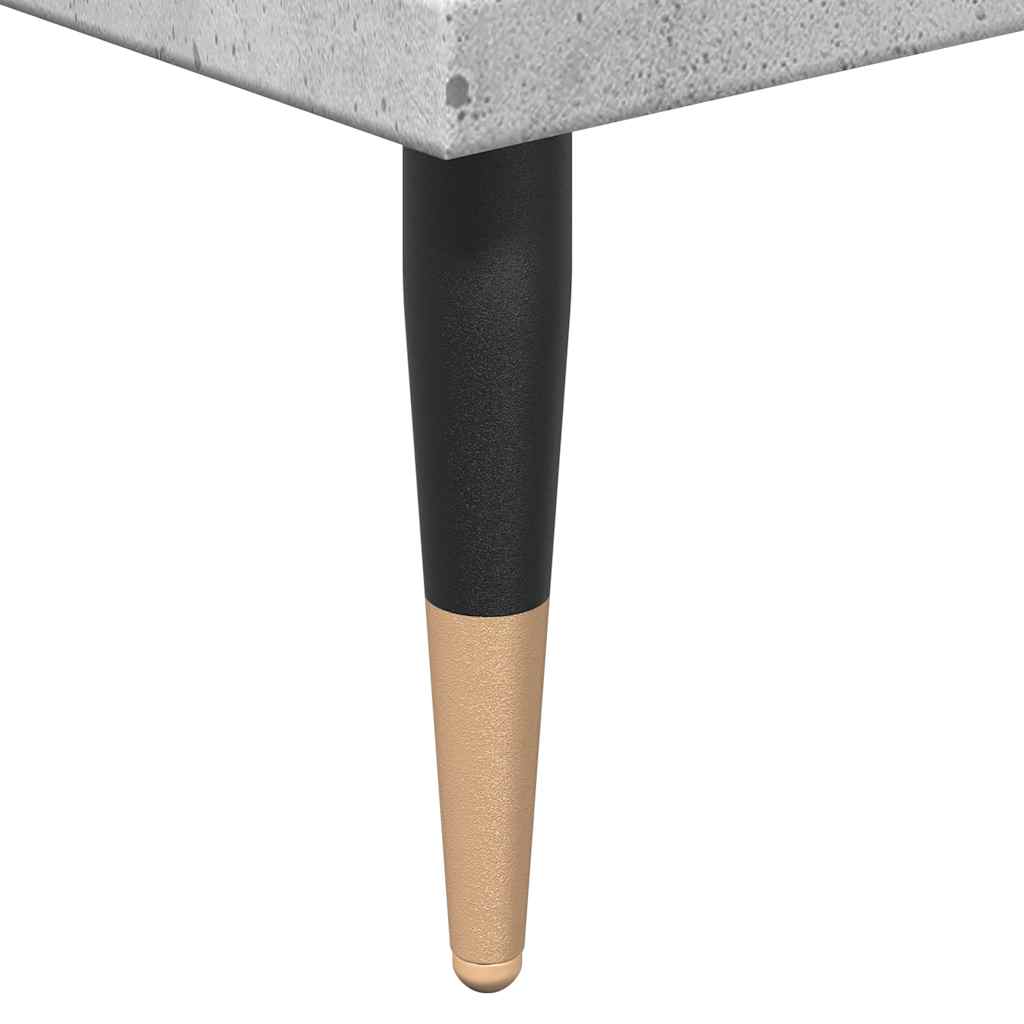 vidaXL Ντουλάπι Μπάνιου Γκρι Σκυροδεμ. 58 x 33 x 60 εκ. Επεξεργ. Ξύλο