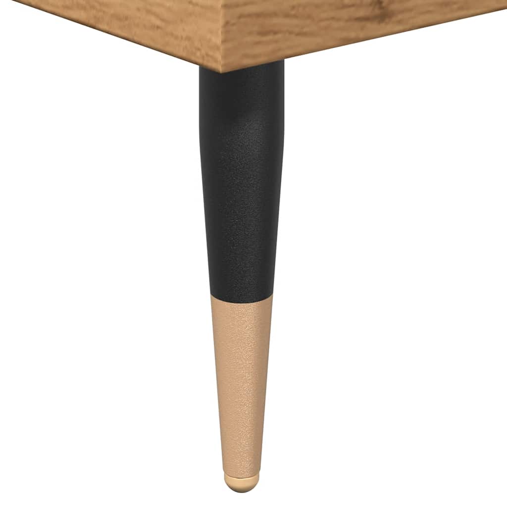 vidaXL Ντουλάπι μπάνιου Δρυς τεχνίτης 58x33x60 cm Κατασκευασμένο ξύλο