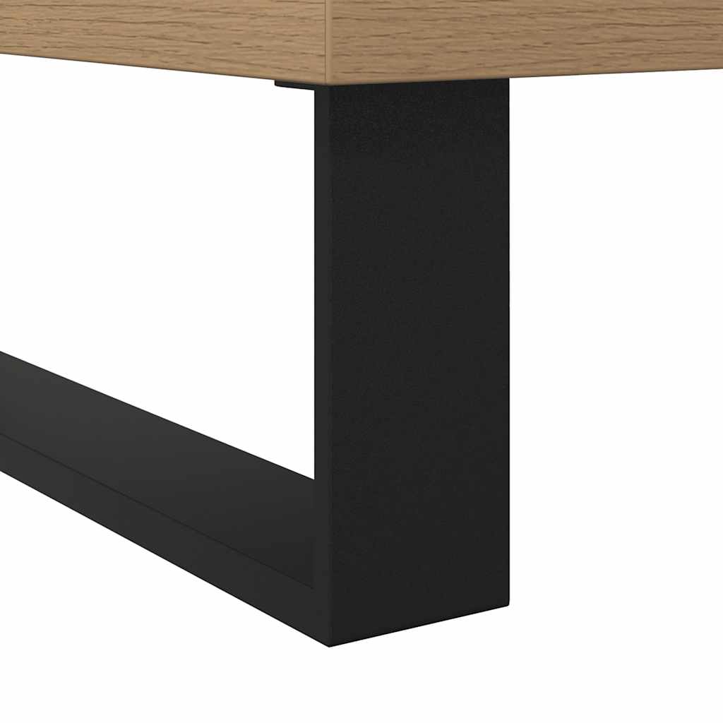 vidaXL Ντουλάπι νιπτήρα μπάνιου Δρυς τεχνίτης 80x33x60 cm