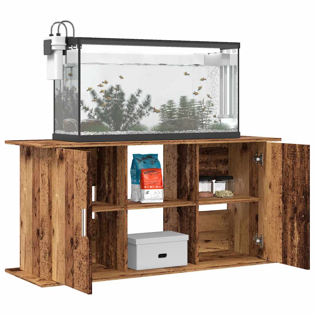 Βάση ενυδρείου vidaXL Παλιό ξύλο 121x41x58 cm Κατασκευασμένο ξύλο