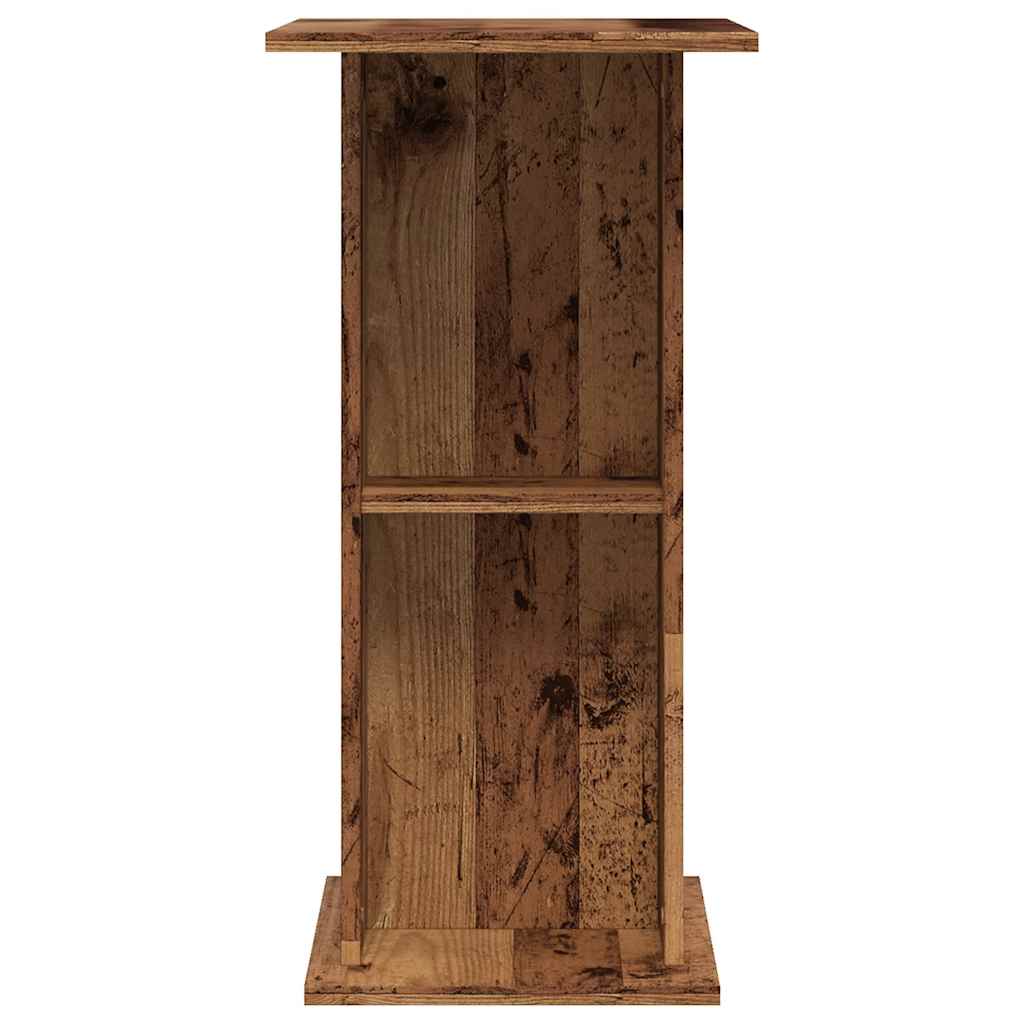 vidaXL Βάση Ενυδρείου Όψη Παλαιού Ξύλου 36x60,5x72,5 εκ. Επεξ. Ξύλο