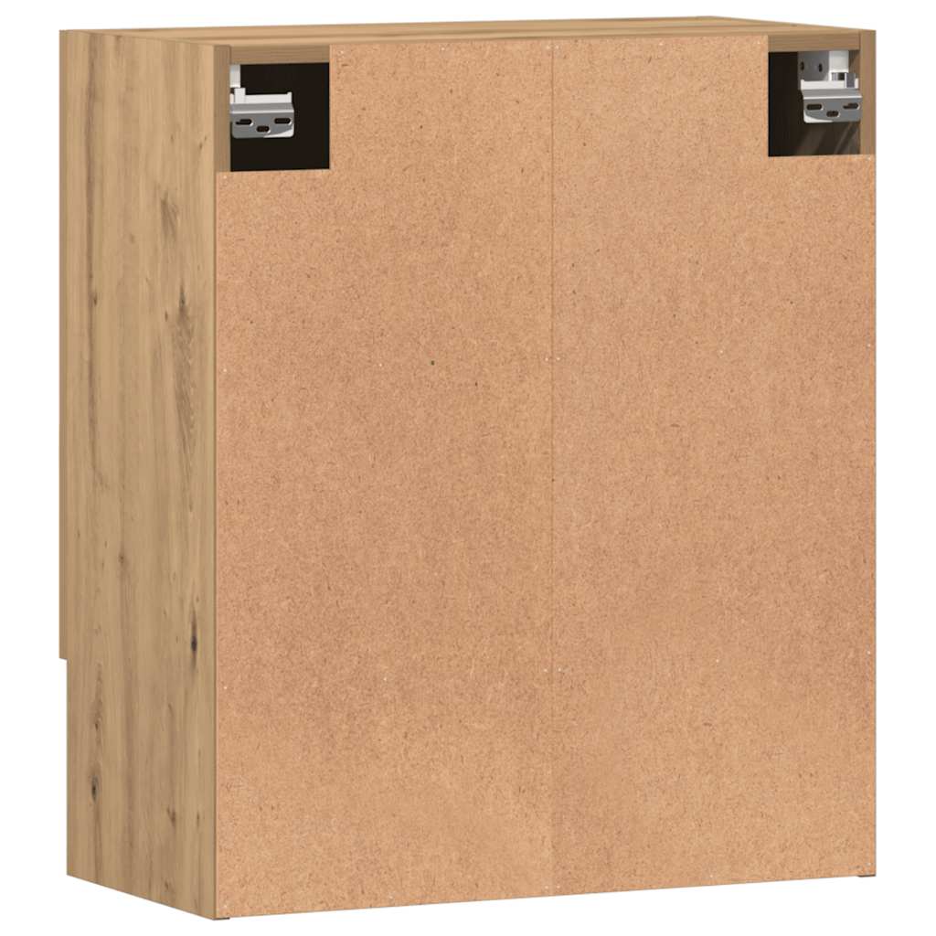 vidaXL Ντουλάπι Τοίχου τεχνίτης Δρυς 60x31x70 εκ. Επεξεργασμένο Ξύλο
