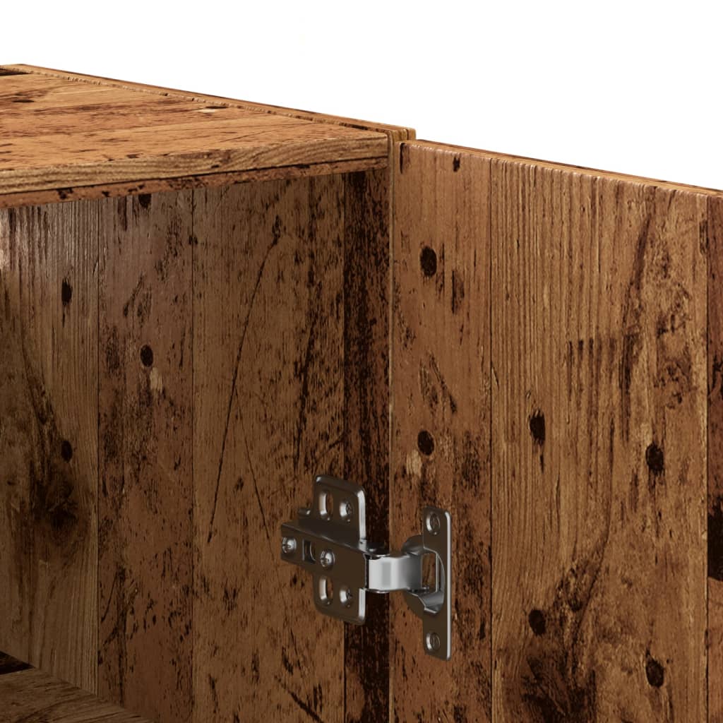 vidaXL Ντουλάπι Τοίχου Παλ. Ξύλο 69,5x34x90εκ. από Επεξεργασμένο Ξύλο