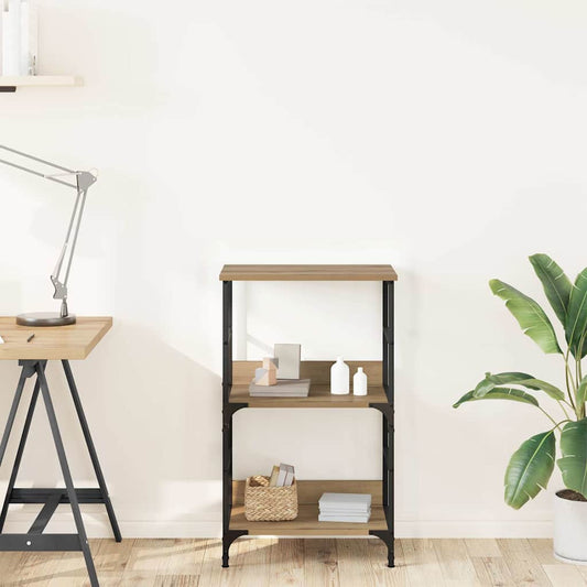 vidaXL Βιβλιοθήκη Αρτισιανή Δρυς 50x33x82 εκ. Επεξεργ. Ξύλο