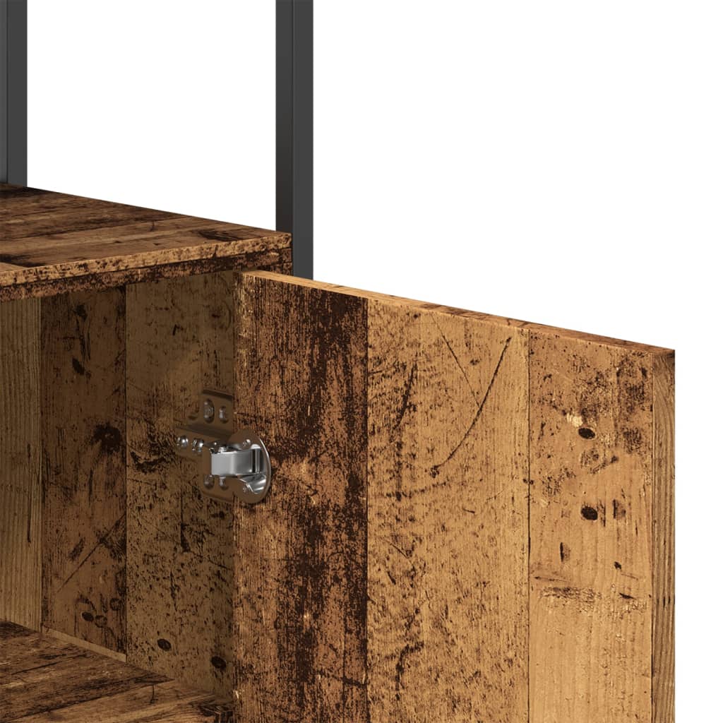 vidaXL Ντουλάπι Όψη Παλαιού Ξύλου 70x30x80 εκ. από Επεξεργασμένο Ξύλο