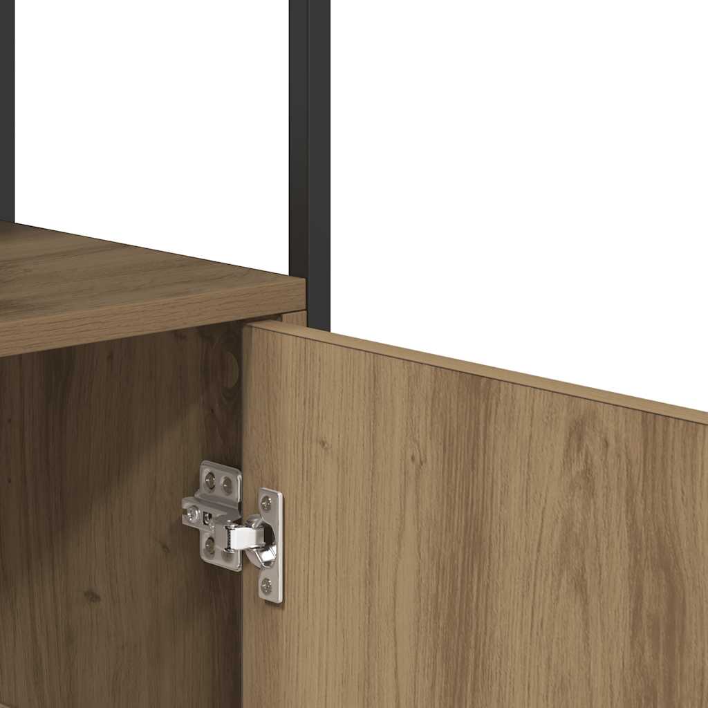 vidaXL Ντουλάπι Αρτισιανή Δρυς 70 x 30 x 80 εκ. από Επεξεργ. Ξύλο