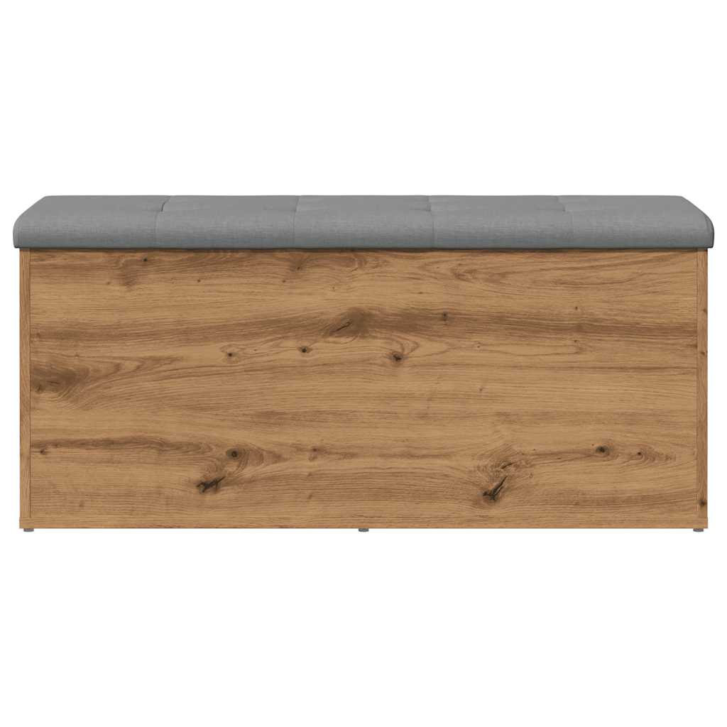 Πάγκος αποθήκευσης vidaXL Artisan Oak 102x42x45 cm Κατασκευασμένο ξύλο