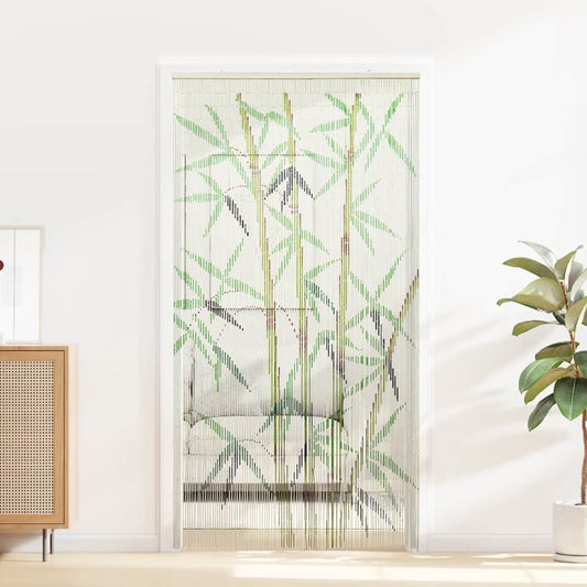vidaXL Έντομο Κουρτίνα πόρτας Μπαμπού Εκτύπωση 100x200 cm Μπαμπού