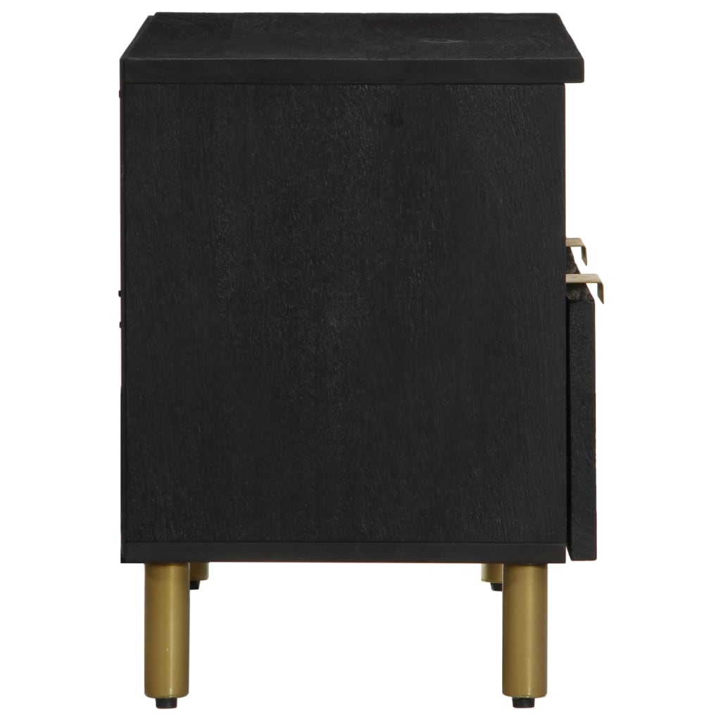 vidaXL Έπιπλο Τηλεόρασης Μαύρο 70x33x46 εκ. από Επεξεργ. Ξύλο