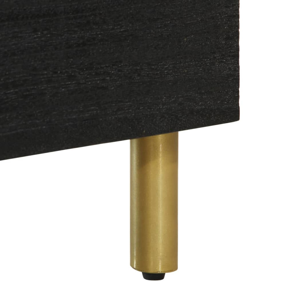 vidaXL Έπιπλο Τηλεόρασης Μαύρο 70x33x46 εκ. από Επεξεργ. Ξύλο