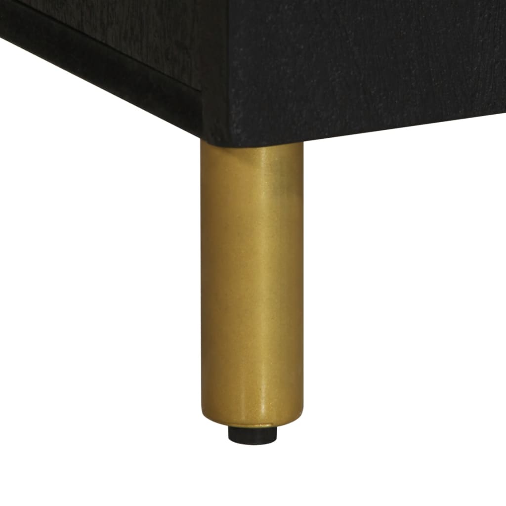 vidaXL Έπιπλο Τηλεόρασης Μαύρο 105x33x46 εκ. από Επεξεργασμένο Ξύλο