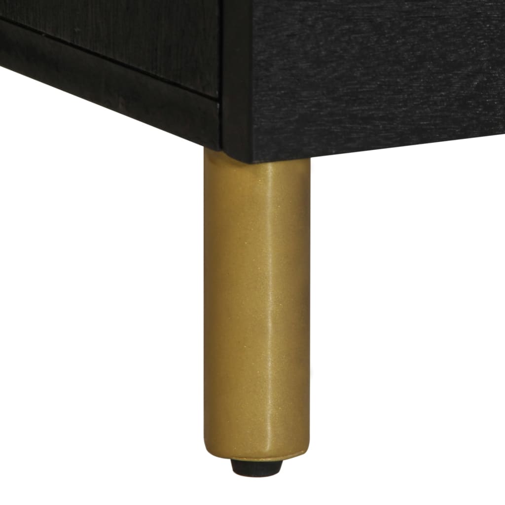 vidaXL Έπιπλο Τηλεόρασης Μαύρο 100x33x46 εκ. από Επεξεργασμένο Ξύλο