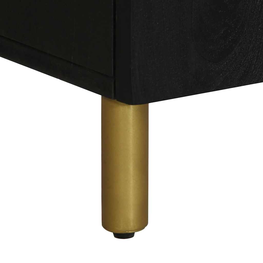 vidaXL Ραφιέρα Μαύρη 60x33x75 εκ. από Επεξεργασμένο Ξύλο