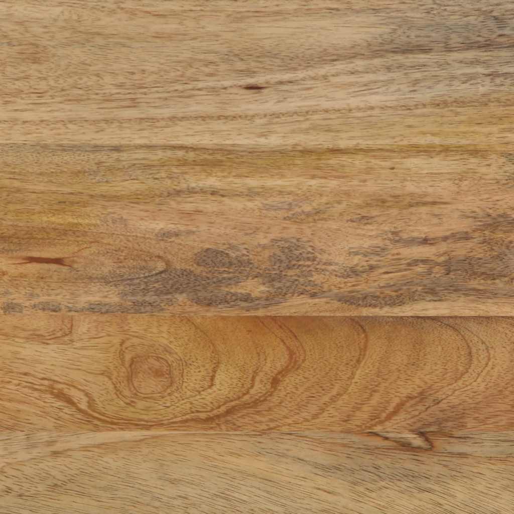 vidaXL Κομοδίνο καφέ 50x33x60 cm μασίφ ξύλο Mango