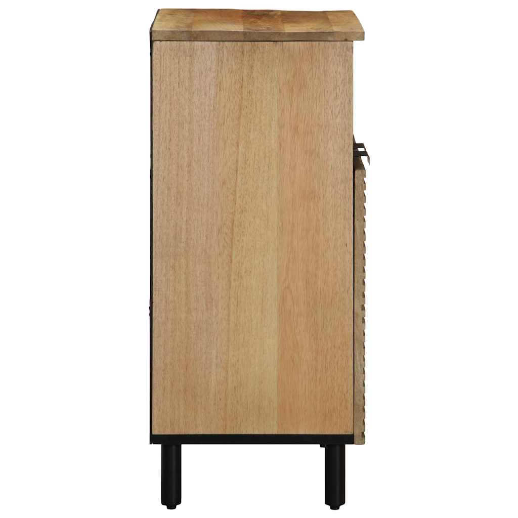 vidaXL Sideboard καφέ 60x33x75 cm μασίφ ξύλο Mango