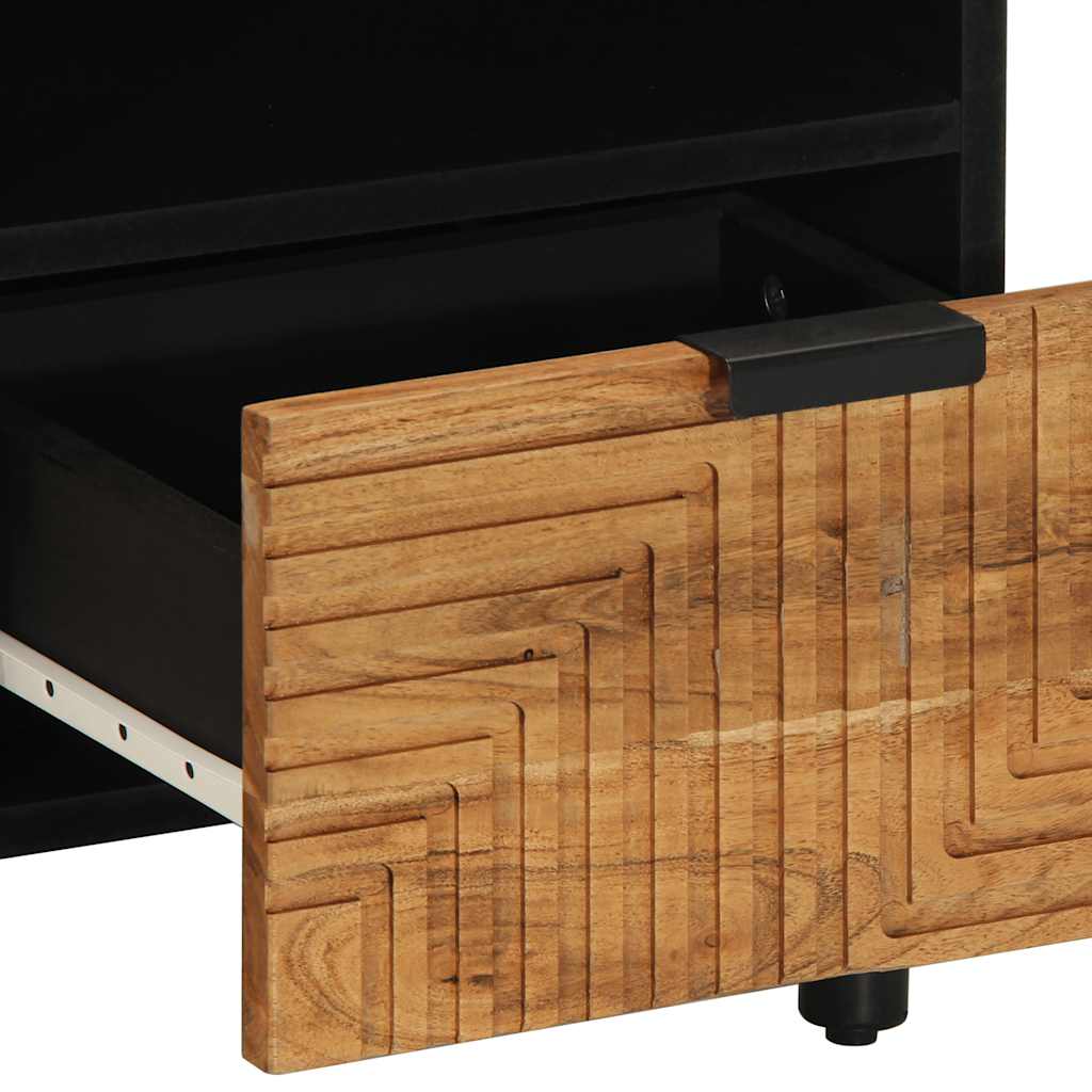 vidaXL Έπιπλο Τηλεόρασης 70x33x46 εκ. από Μασίφ Ξύλο Ακακίας
