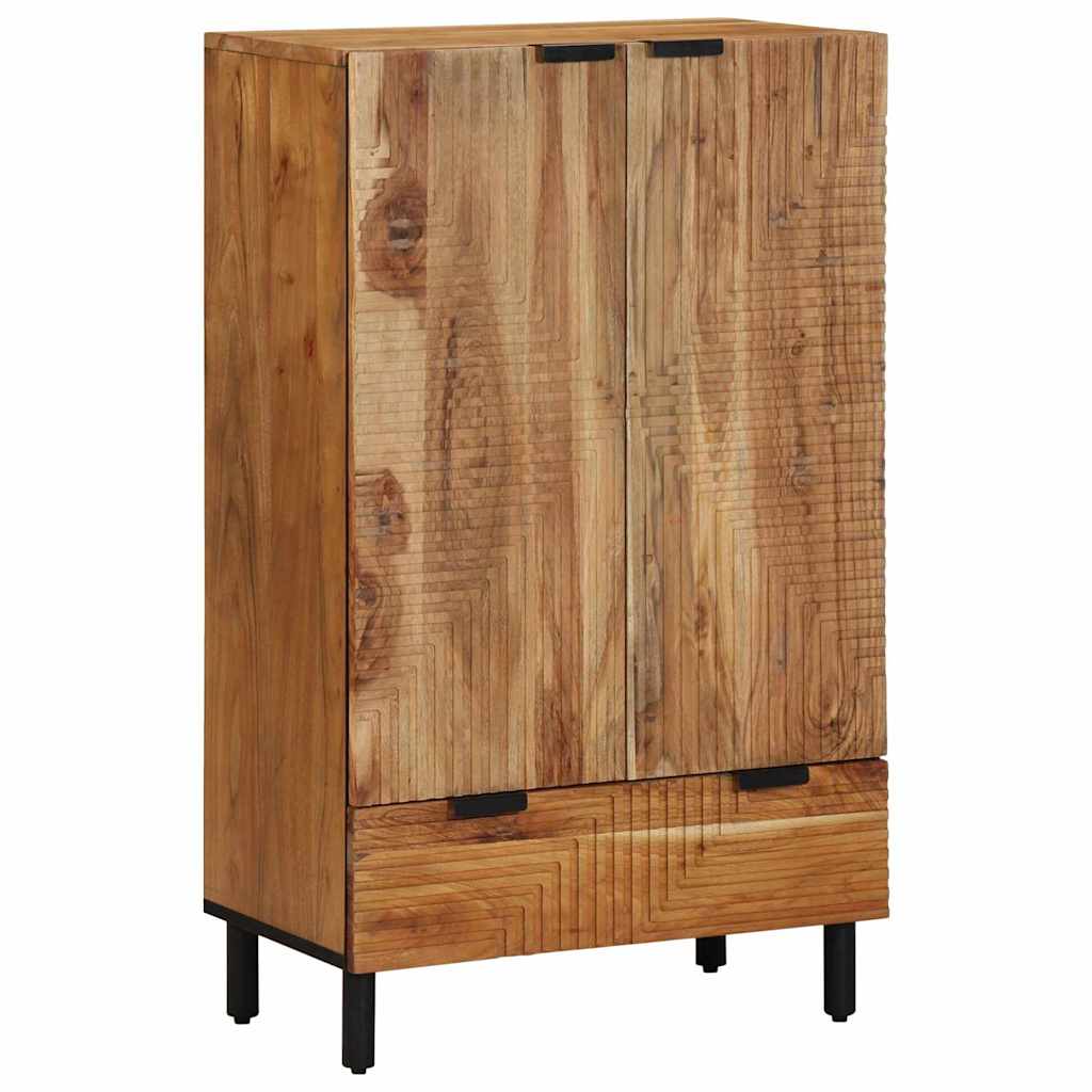 vidaXL Highboard Φυσικό 60 x 33,5 x 100 εκ. Στερεό Ξύλο Ακακίας