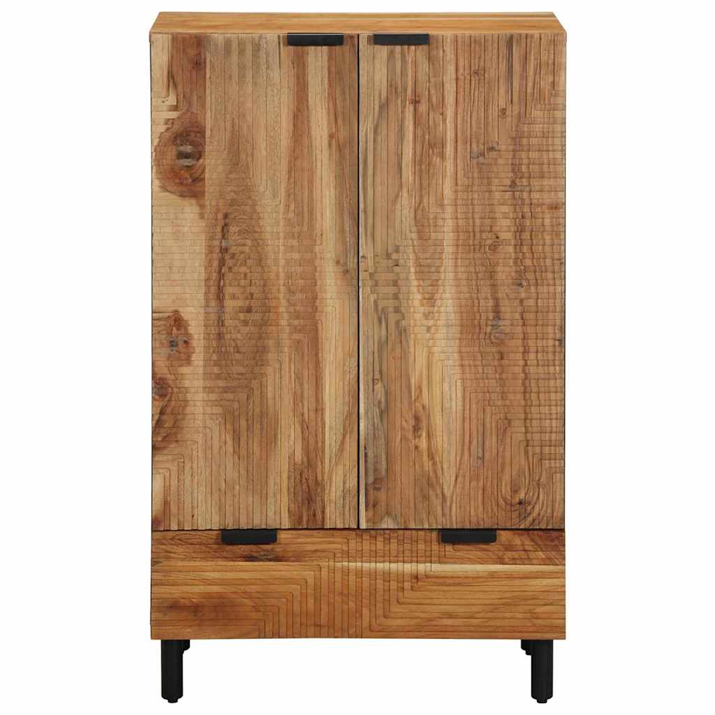 vidaXL Highboard Φυσικό 60 x 33,5 x 100 εκ. Στερεό Ξύλο Ακακίας