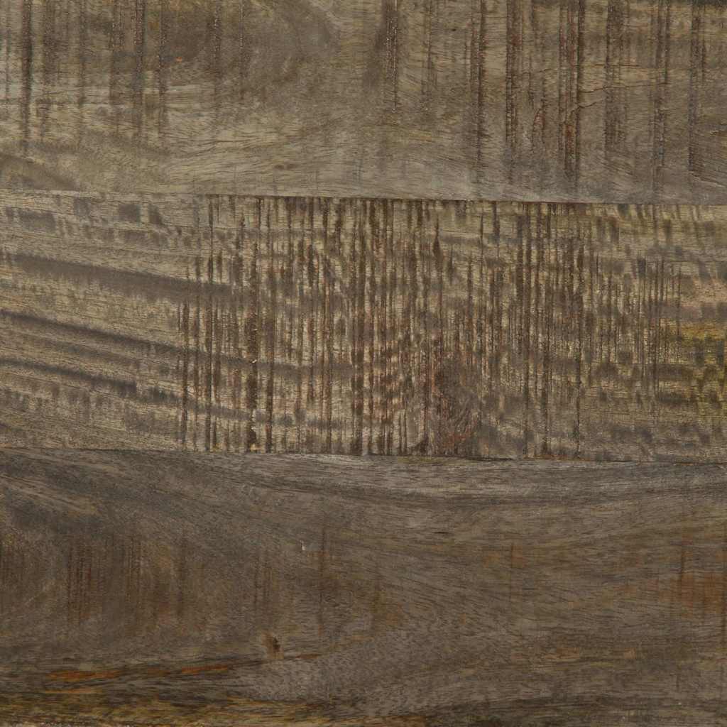 ντουλάπι τηλεόρασης vidaXL ανοιχτό γκρι 105x33,5x46cm μασίφ ξύλο Mango