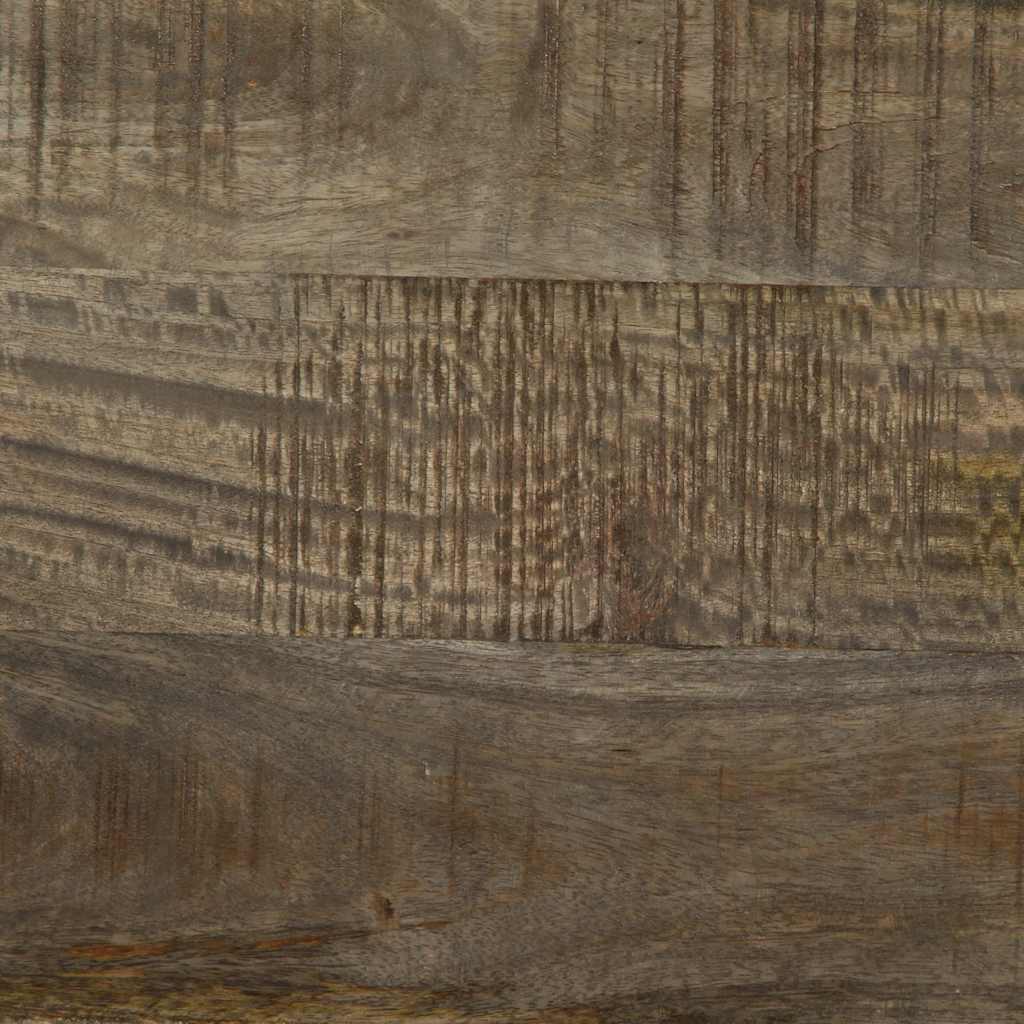 vidaXL Τραπεζάκι σαλονιού ανοιχτό γκρι 100x54x40 cm μασίφ ξύλο Mango