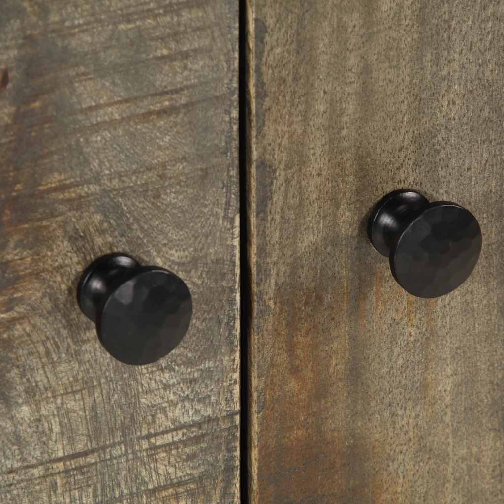 vidaXL Ντουλάπι Μπάνιου 62 x 33 x 58 εκ. από Μασίφ Ξύλο Μάνγκο