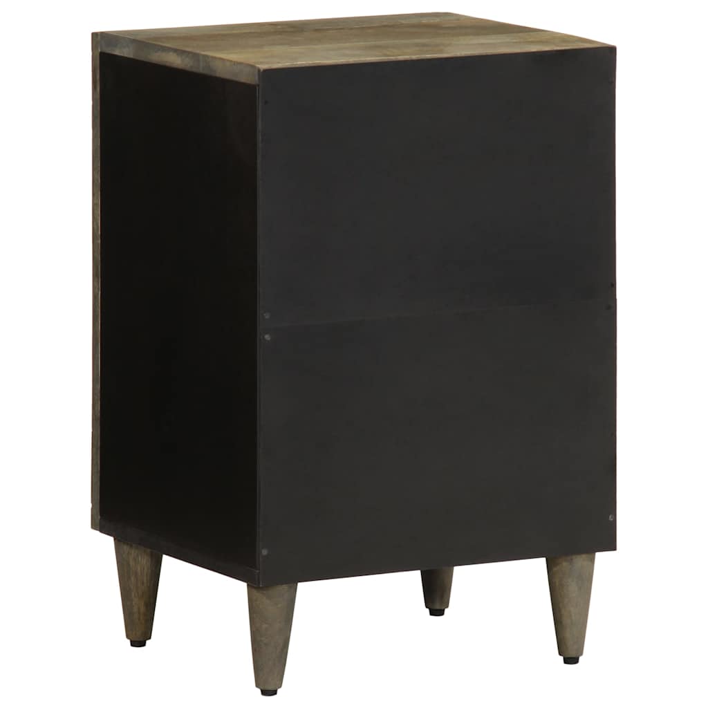 vidaXL Ντουλάπι Μπάνιου 38 x 33 x 58 εκ. από Μασίφ Ξύλο Μάνγκο