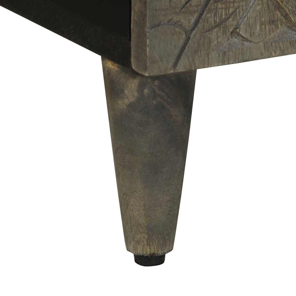 vidaXL Ντουλάπι Μπάνιου 38 x 33 x 58 εκ. από Μασίφ Ξύλο Μάνγκο