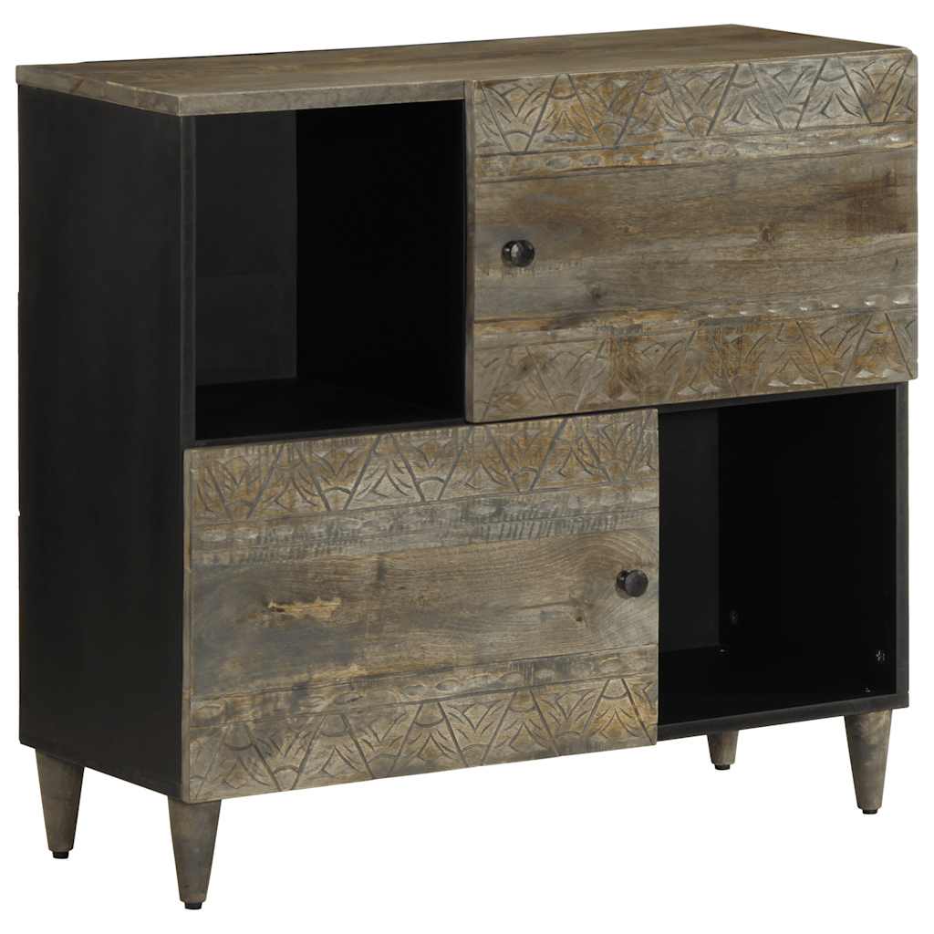 vidaXL Sideboard 80x33x75 cm μασίφ ξύλο Mango