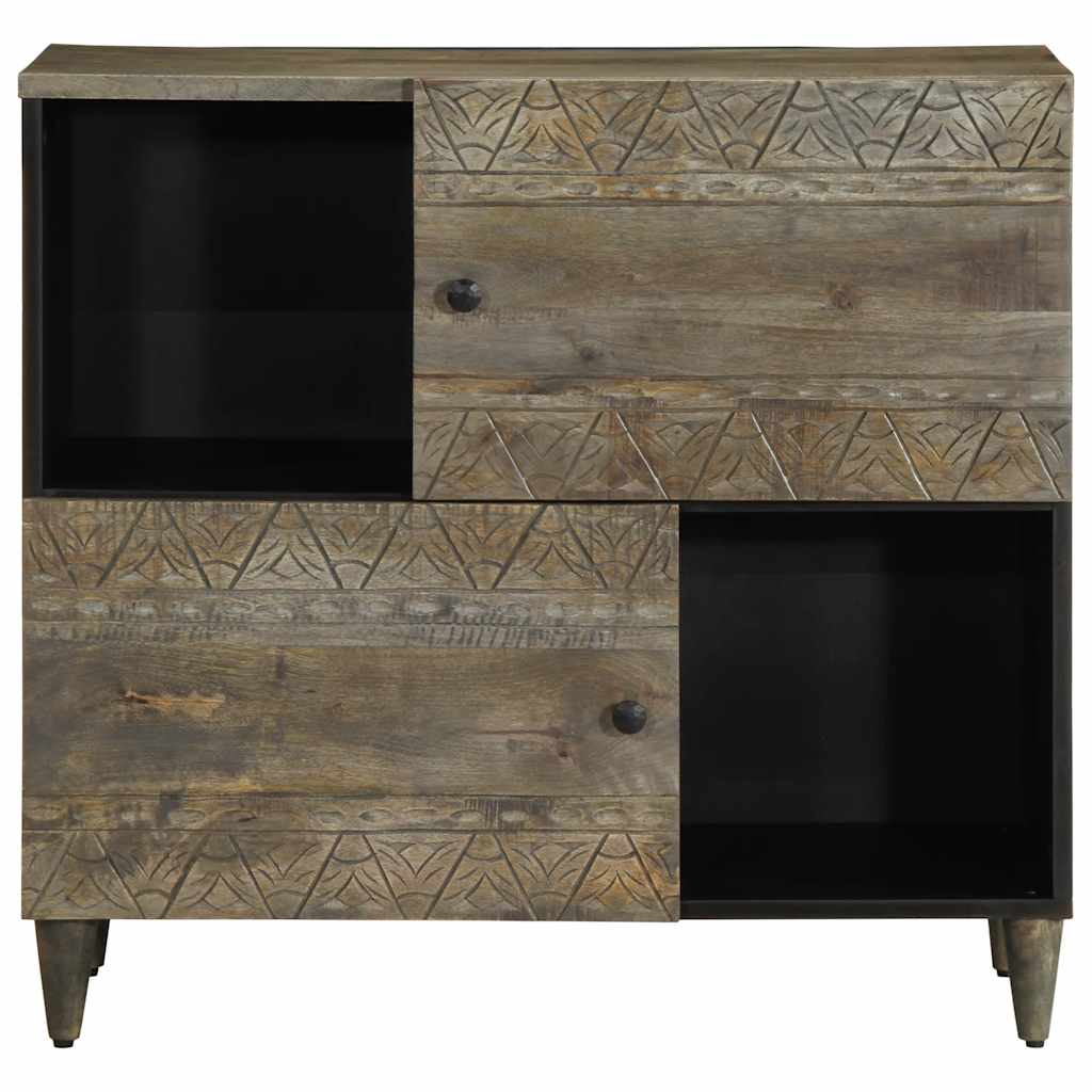 vidaXL Sideboard 80x33x75 cm μασίφ ξύλο Mango