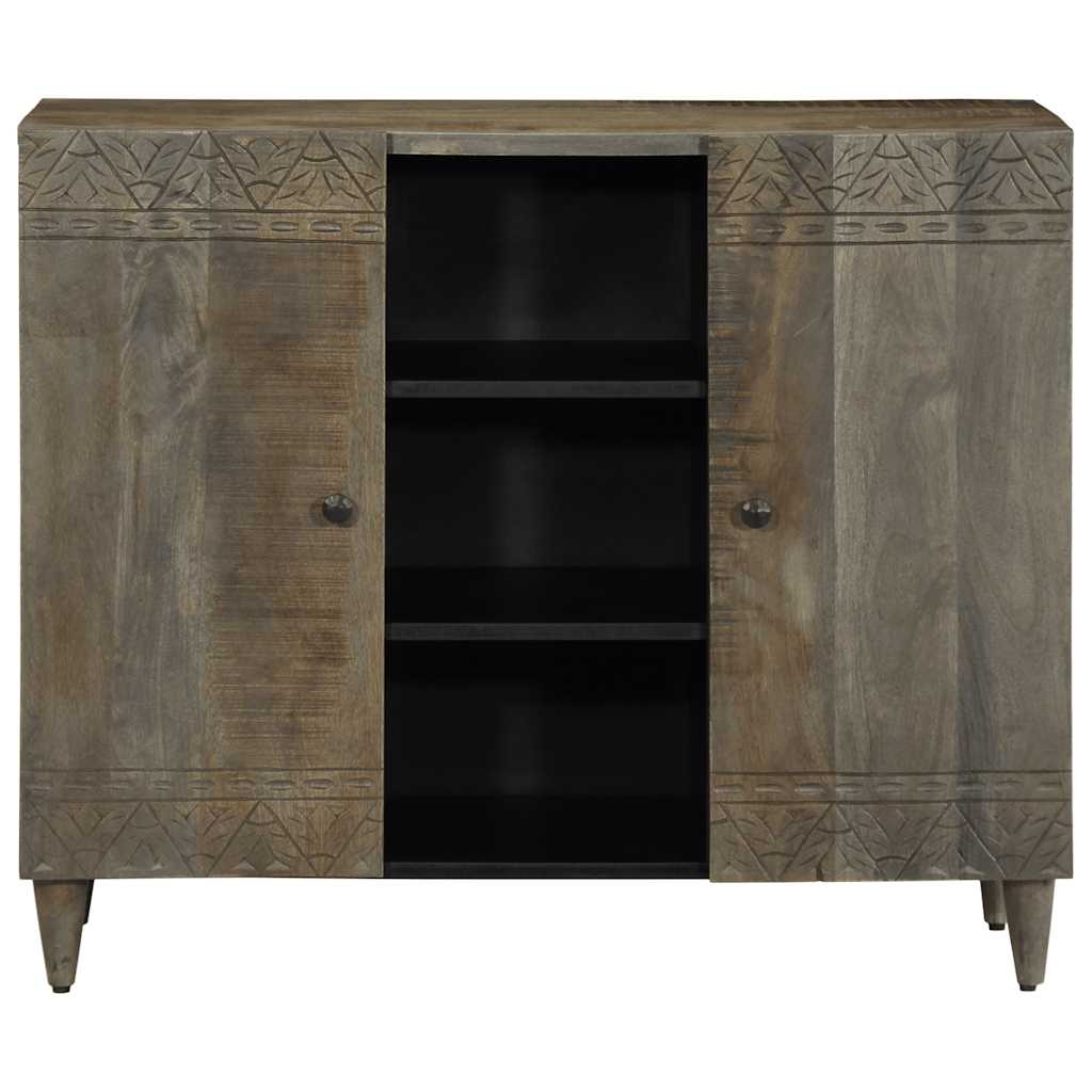 vidaXL Sideboard 90x33x75 cm μασίφ ξύλο Mango