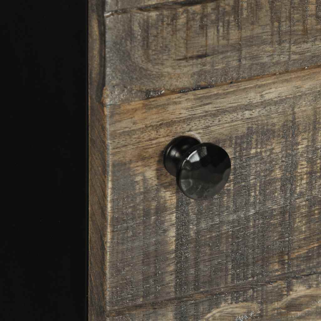 vidaXL Ντουλάπι 40 x 33 x 110 εκ. από Μασίφ Ξύλο Μάνγκο