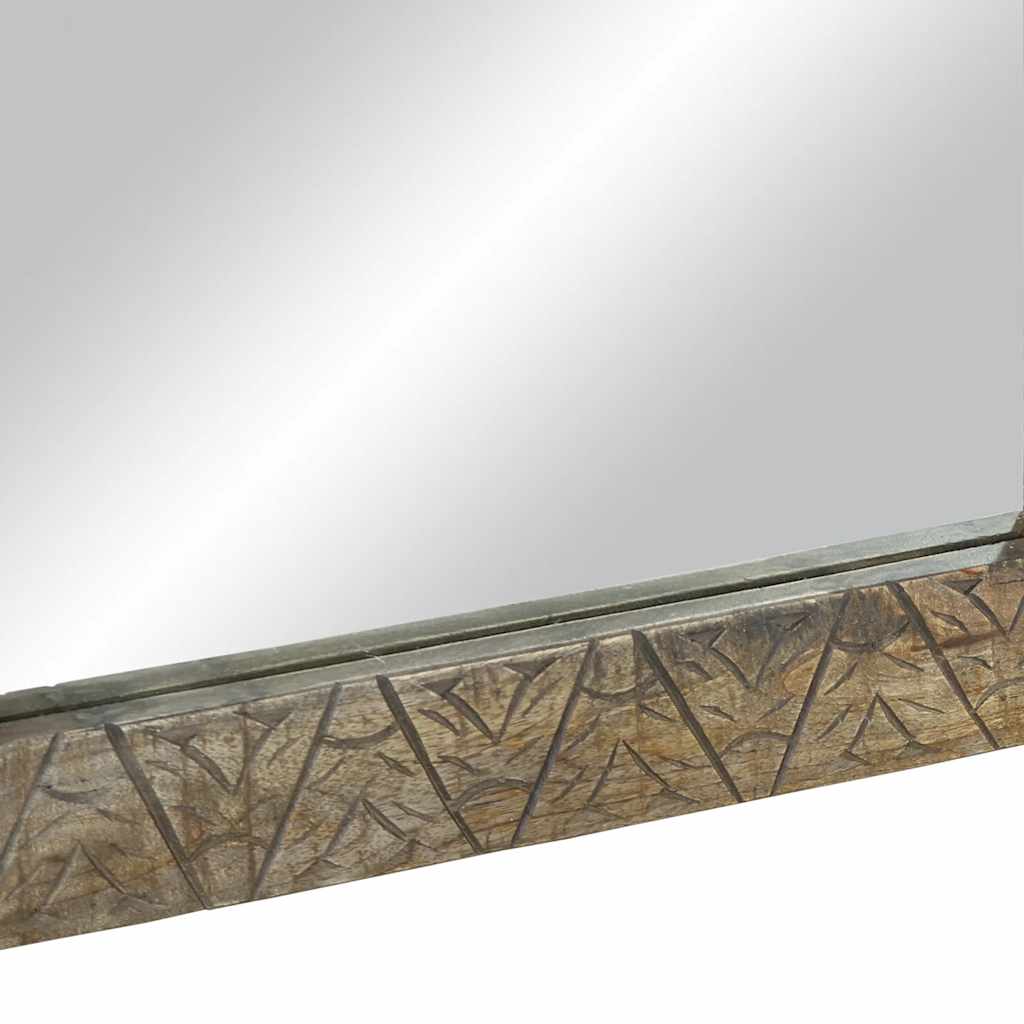 vidaXL Καθρέφτης μπάνιου 50x2,5x70 cm από μασίφ ξύλο Mango