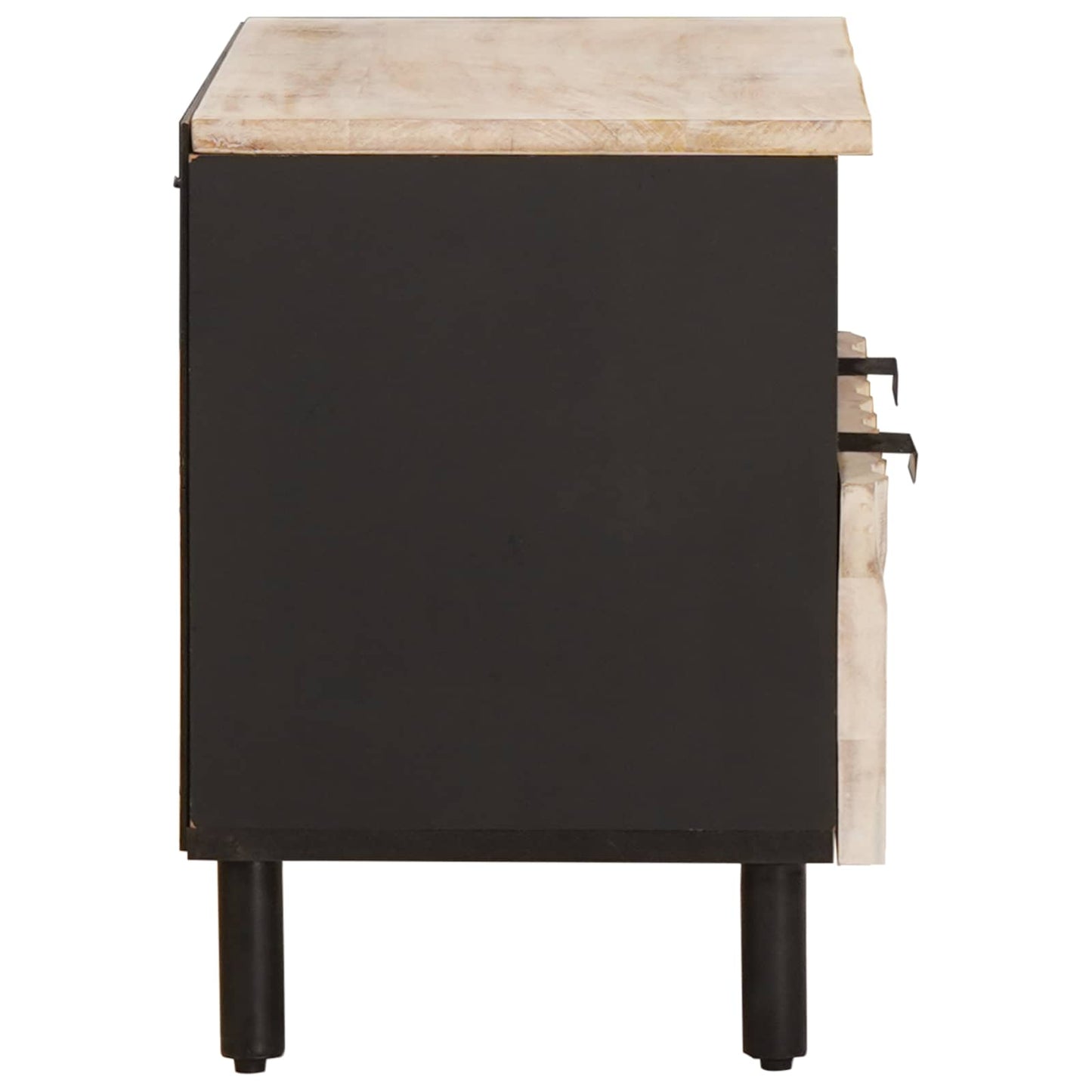 vidaXL Ντουλάπι TV Λευκό Φινίρισμα Καθαρισμού 70 x 33,5 x 46 εκ.