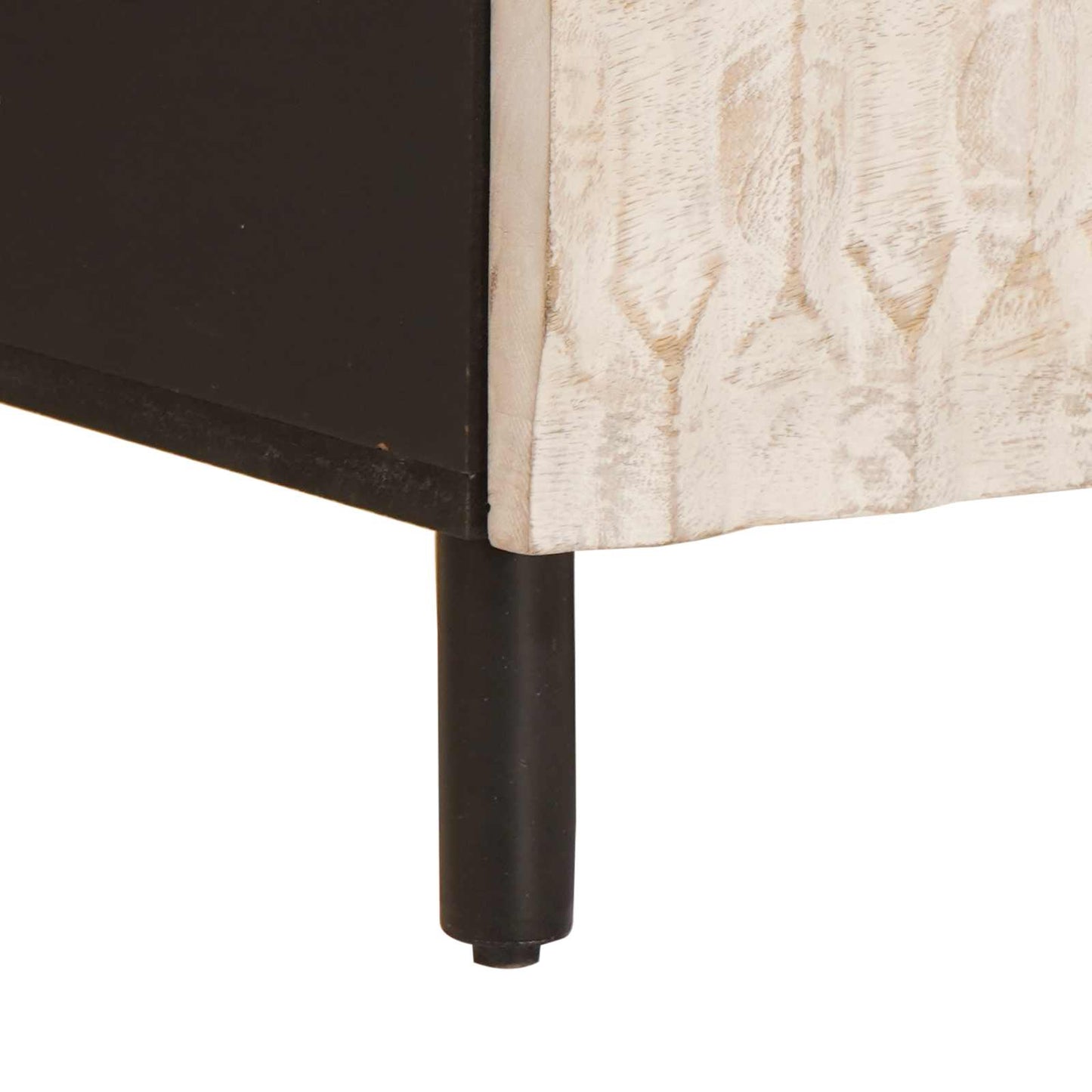 vidaXL Ντουλάπι TV με ράφι Λευκό Φινίρισμα Καθαρισμού 100 x 33 x 46 εκ