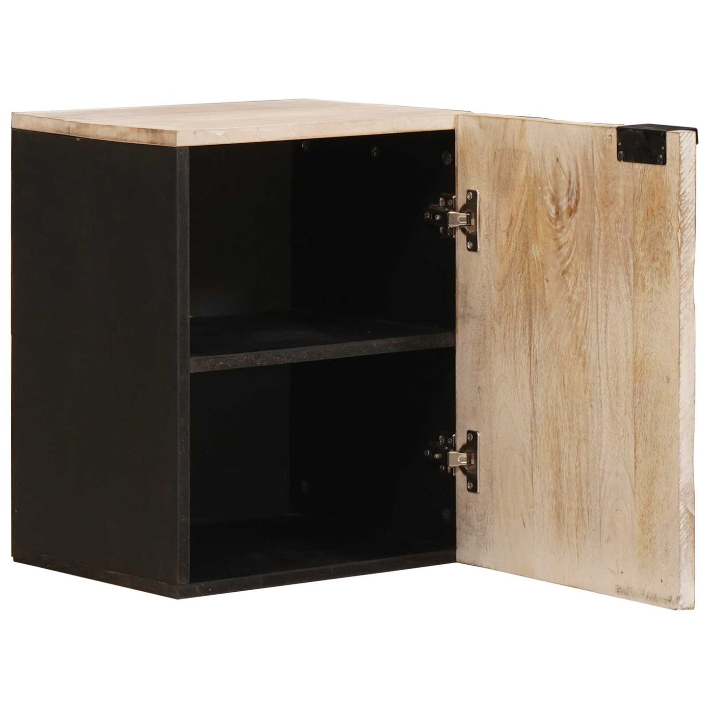 vidaXL Κρεμαστό Ντουλάπι Μπάνιου με ράφι Λευκό 38 x 33 x 48 εκ