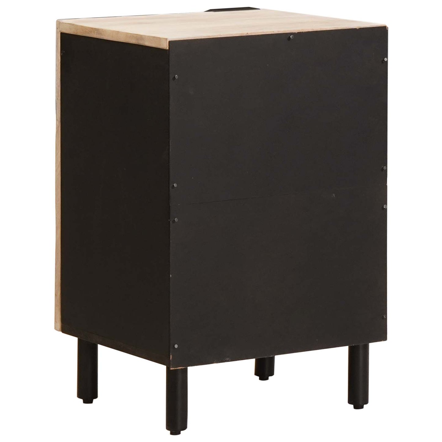 vidaXL Ντουλάπι Μπάνιου Λευκό 38 x 33 x 58 εκ. Στερεό ξύλο μάνγκο