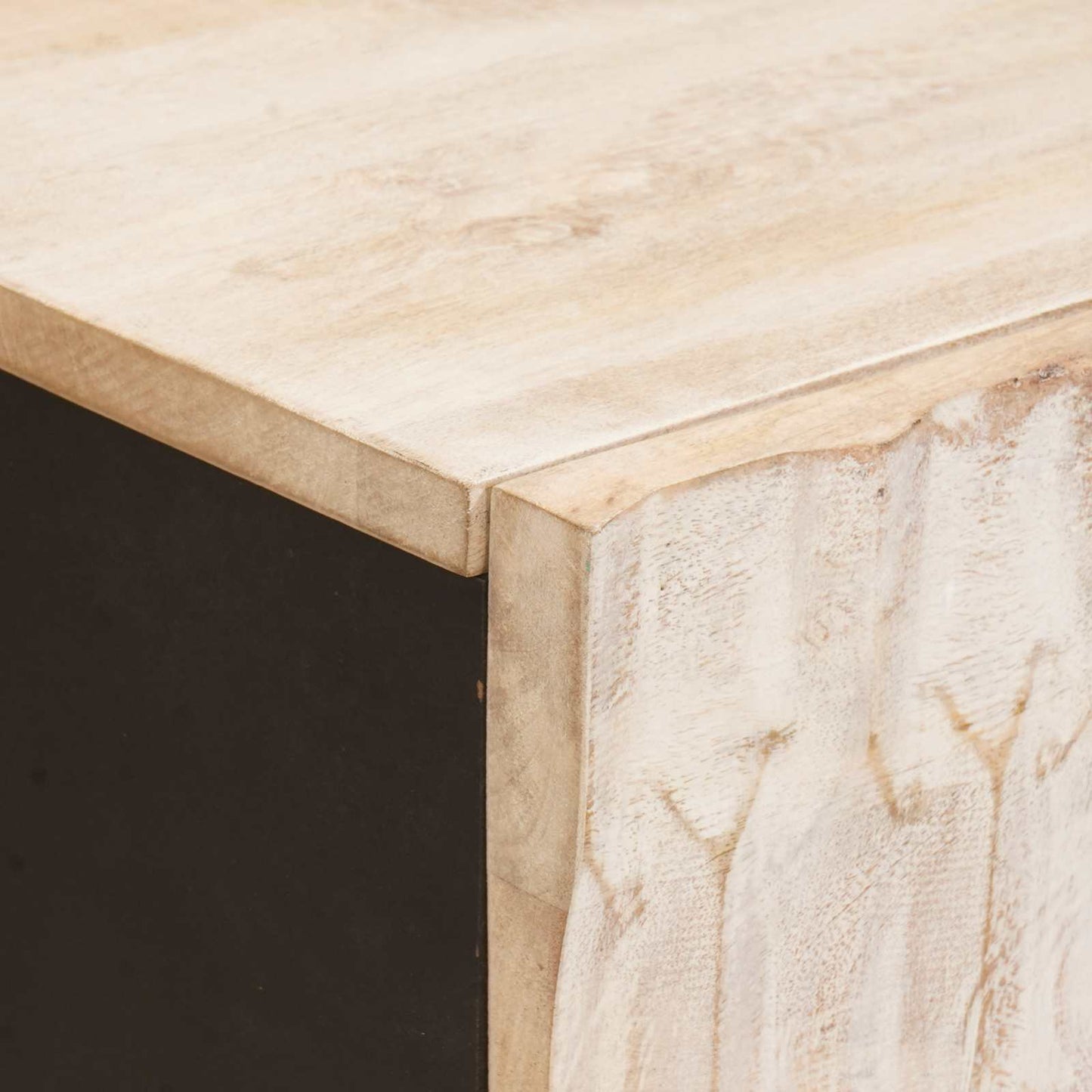 vidaXL Πλαϊνό γραφείο Λευκό Φινίρισμα Καθαρισμού 40 x 33,5 x 75 εκ