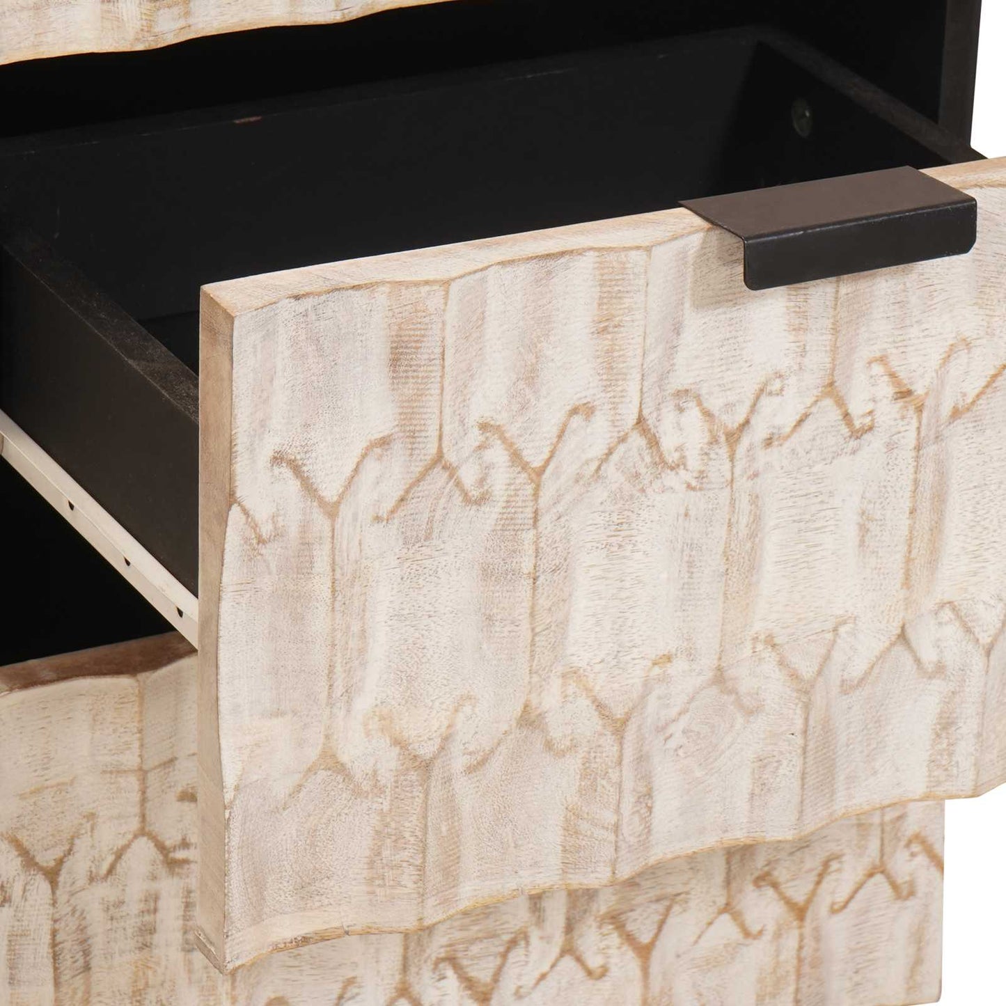 vidaXL Πλαϊνό γραφείο Λευκό Φινίρισμα Καθαρισμού 40 x 33,5 x 75 εκ